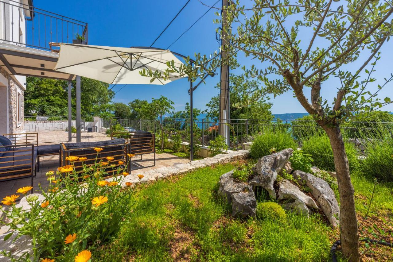 Villa Antani With Heated Pool, Sauna & Jacuzzi Crikvenica Dış mekan fotoğraf
